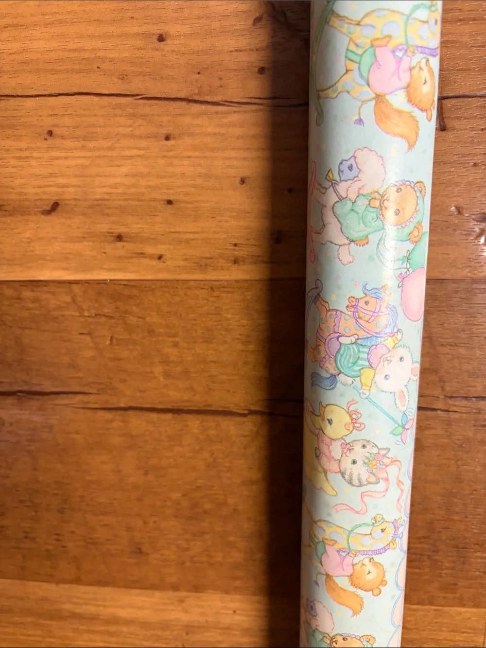 Vintage Baby-Themed Gift Wrap Assortment NWT